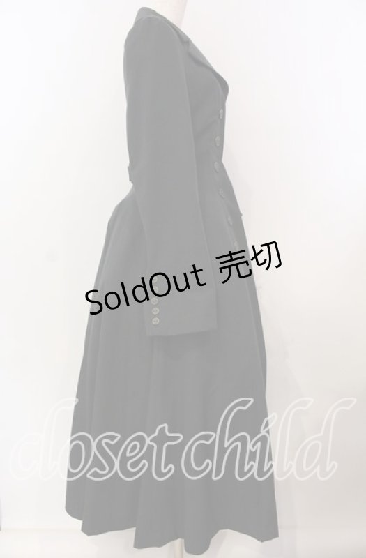 画像3: ATELIER BOZ / ロングローランドジャケット  ブラック O-25-09-06-010-EL-CO-OW-OS (3)