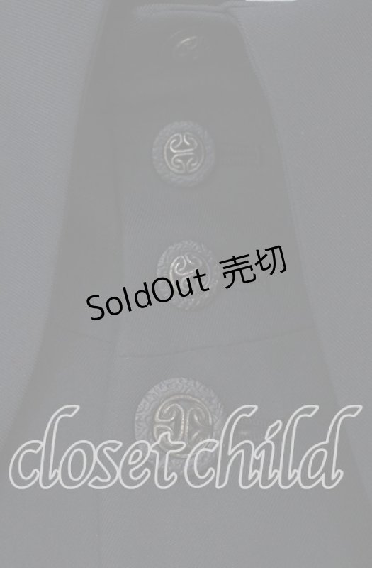 画像2: ATELIER BOZ / エディンバラマント付コート【お直しあり】  ブラック O-25-09-06-011-EL-CO-OW-OS (2)