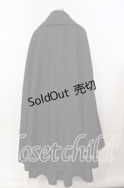 画像4: ATELIER BOZ / エディンバラマント付コート【お直しあり】  ブラック O-25-09-06-011-EL-CO-OW-OS