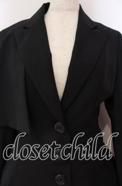 画像2: BPN / ハーフケープ付きロングコート M ブラック O-25-09-06-012-GO-CO-OW-OS