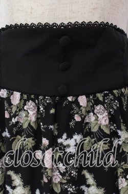 画像2: Kurumi Collaboration / グレイスフルコルセット風ロングスカート L クロ O-25-09-06-013-LO-SK-IG-OS