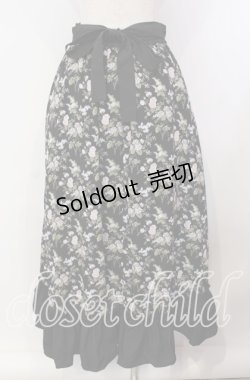 画像3: Kurumi Collaboration / グレイスフルコルセット風ロングスカート L クロ O-25-09-06-013-LO-SK-IG-OS
