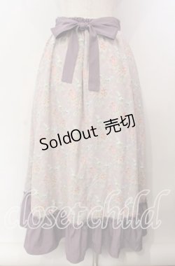 画像3: Kurumi Collaboration / グレイスフルコルセット風ロングスカート L ラベンダー O-25-09-06-014-LO-SK-IG-OS
