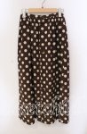 画像1: 【SALE】PINK HOUSE / ポルカドットスカート M ブラウン O-25-09-06-017-LO-SK-IG-ZT022 (1)