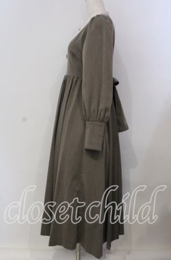 画像3: Maison de FLEUR Petite Robe canone / カノンレトロワンピース S ブラウン O-25-09-06-019-EL-OP-OW-OS
