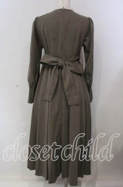 画像4: Maison de FLEUR Petite Robe canone / カノンレトロワンピース S ブラウン O-25-09-06-019-EL-OP-OW-OS