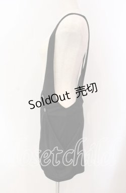 画像2: HEAVEN and Earth / サロペットスカート M ブラック O-25-09-06-022-PU-SK-OW-OS