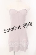 Katie / UNDER PRETTIES camisole one-piece F ラベンダー O-25-09-06-023-LO-OP-OW-OS
