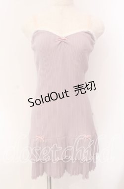画像1: Katie / UNDER PRETTIES camisole one-piece F ラベンダー O-25-09-06-023-LO-OP-OW-OS