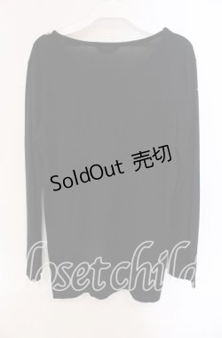 画像3: INGEBORG / パールカメリアプリントカットソー 11 クロ O-25-09-06-028-LO-TO-IG-ZI