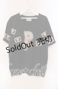 PINK HOUSE / テディパッチTシャツ Ｍ クロ O-25-09-06-029-LO-TS-IG-OS