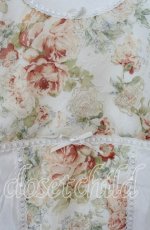 画像2: 【SALE】PINK HOUSE / 花柄切り替えＴシャツ Ｍ シロ O-25-09-08-004-LO-TO-IG-ZT078 (2)