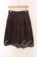 Fi.n.t / コーデュロイスカート  ブラウン O-25-09-08-040-CA-SK-IG-OS