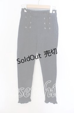 画像1: EATME / フロントレースアップデニムパンツ M インディゴ O-25-09-08-046-LO-PA-OW-OS