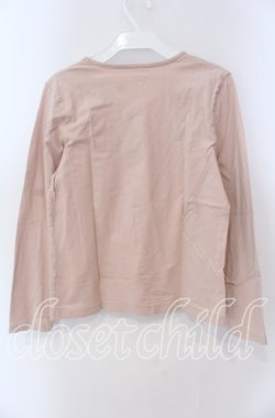画像3: INGEBORG / くちなしプリントカットソー Ｍ ピンク O-25-09-08-005-LO-TO-IG-OS