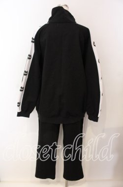 画像4: Hauls / 新！ネ申おジャージ参上！ 【 セットアップ 】  クロ×シロ O-25-09-08-053-PU-PA-IG-OS