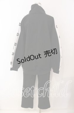 画像4: Hauls / 新！ネ申おジャージ参上！ 【 セットアップ 】  クロ×シロ O-25-09-08-053-PU-PA-IG-OS