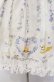 画像3: metamorphose / Happy Bellリボンジャンパースカート  シロ O-25-09-08-056-ME-OP-OW-OS (3)