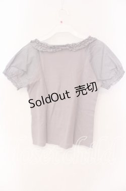 画像3: PINK HOUSE / ローンパフスリーブTシャツ Ｍ ラベンダー O-25-09-08-006-LO-TS-IG-ZT081