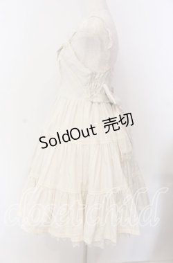 画像3: Angelic Pretty / カフェラテティアードジャンパースカート  アイボリー O-25-09-08-060-AP-OP-OW-OS