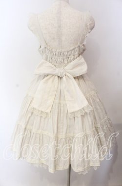 画像4: Angelic Pretty / カフェラテティアードジャンパースカート  アイボリー O-25-09-08-060-AP-OP-OW-OS