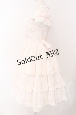 画像3: BABY,THE STARS SHINE BRIGHT / リボンミルキーシュガージャンパースカート  ピンク O-25-09-08-061-BA-OP-IG-OS