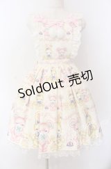 Angelic Pretty / もこもこTOYSエプロン風スカート  生成り O-25-09-08-062-AP-SK-IG-OS