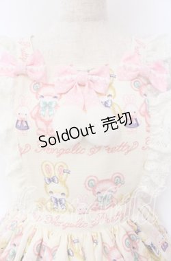 画像2: Angelic Pretty / もこもこTOYSエプロン風スカート  生成り O-25-09-08-062-AP-SK-IG-OS