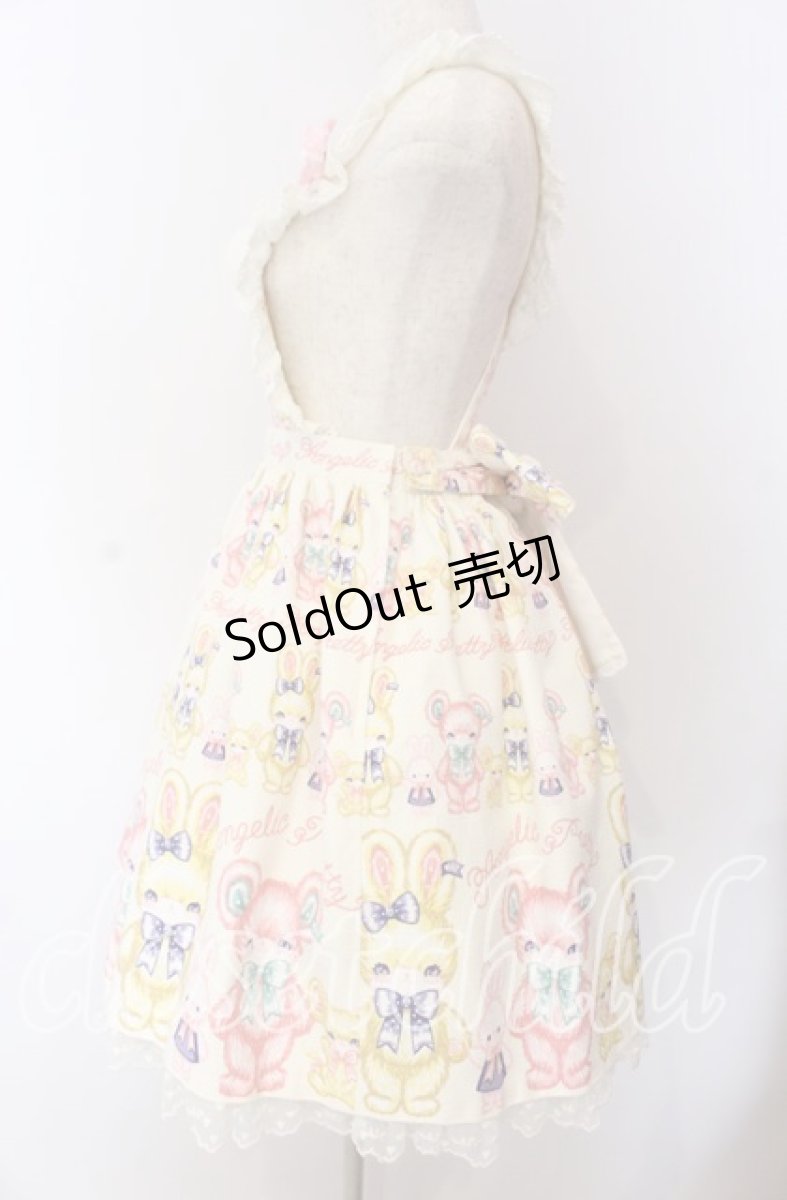 画像3: Angelic Pretty / もこもこTOYSエプロン風スカート  生成り O-25-09-08-062-AP-SK-IG-OS (3)
