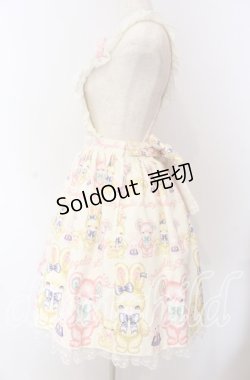 画像3: Angelic Pretty / もこもこTOYSエプロン風スカート  生成り O-25-09-08-062-AP-SK-IG-OS