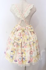 画像4: Angelic Pretty / もこもこTOYSエプロン風スカート  生成り O-25-09-08-062-AP-SK-IG-OS (4)