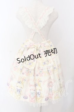 画像4: Angelic Pretty / もこもこTOYSエプロン風スカート  生成り O-25-09-08-062-AP-SK-IG-OS