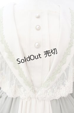 画像2: axes femme kawaii / マリアンヌワンピース  グリーン O-25-09-08-067-AX-OP-IG-OS