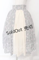 axes femme kawaii / プティフルールスカート  ブラウン O-25-09-08-069-AX-SK-IG-OS