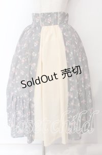 axes femme kawaii / プティフルールスカート  ブラウン O-25-09-08-069-AX-SK-IG-OS