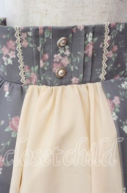 画像2: axes femme kawaii / プティフルールスカート  ブラウン O-25-09-08-069-AX-SK-IG-OS
