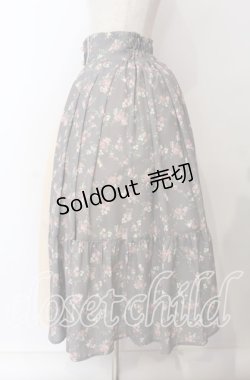 画像3: axes femme kawaii / プティフルールスカート  ブラウン O-25-09-08-069-AX-SK-IG-OS