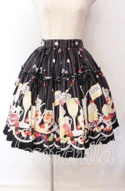 画像1: metamorphose / シトロンソーダスカート  クロ O-25-09-08-070-ME-SK-IG-OS