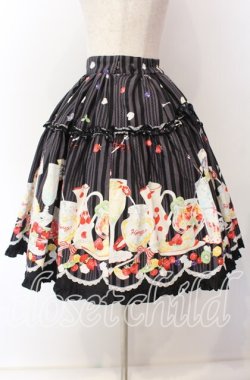 画像3: metamorphose / シトロンソーダスカート  クロ O-25-09-08-070-ME-SK-IG-OS