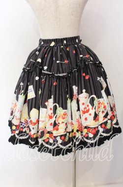 画像4: metamorphose / シトロンソーダスカート  クロ O-25-09-08-070-ME-SK-IG-OS