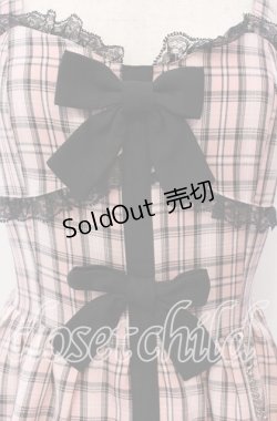 画像2: Jamie エーエヌケー / リボンキャミワンピース  ピンク O-25-09-08-071-LO-OP-IG-OS