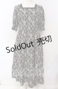 m petit by misako / TT*AOKトワルドワンピース L クロ O-25-09-08-073-LO-OP-OW-OS