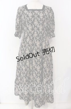 画像1: m petit by misako / TT*AOKトワルドワンピース L クロ O-25-09-08-073-LO-OP-OW-OS
