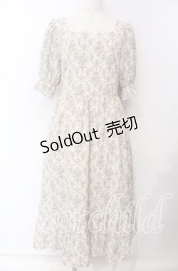 画像1: m petit by misako / TT*AOKトワルドワンピース L キナリ O-25-09-08-074-LO-OP-OW-OS