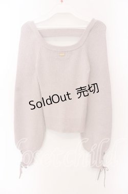 画像2: michellMacaron / ラメニットトップス XS ピンクラメ O-25-09-08-077-LO-TO-IG-OS
