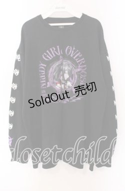 画像1: NEEDY GIRL OVERDOSE / あめちゃんパンク ロンT XL クロ O-25-09-08-078-PU-TO-IG-OS