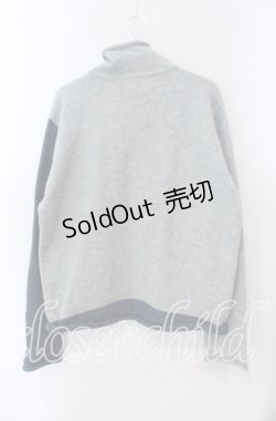 画像3: powder / ぽんぽん使いミックスカラーニット  ブルー系 O-25-09-08-009-LO-TO-OW-ZI