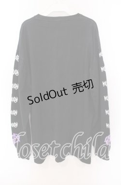 画像4: NEEDY GIRL OVERDOSE / あめちゃんパンク ロンT XL クロ O-25-09-08-078-PU-TO-IG-OS