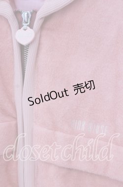 画像2: PINK HOUSE / 刺繍入り起毛ブルゾン  ピンク O-25-09-08-013-LO-CO-OW-OS