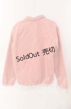 画像3: PINK HOUSE / 刺繍入り起毛ブルゾン  ピンク O-25-09-08-013-LO-CO-OW-OS